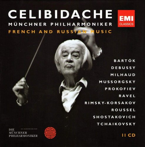 Sergiu Celibidache, Münchner Philharmoniker - French and Russian Music (11CD) (2011)