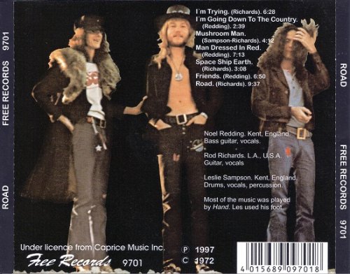 Road - Road (Reissue) (1972/1997)