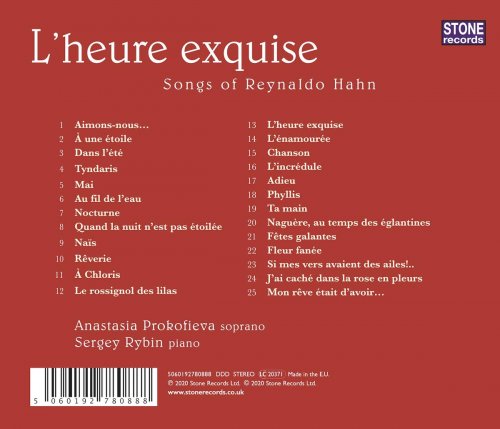 Anastasia Prokofieva - L'heure exquise (2020)