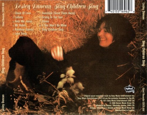 Lesley Duncan - Sing Children Sing (Reissue) (1971/2000)