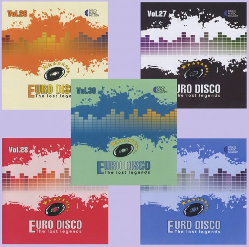 VA. - Euro Disco - The Lost Legends Vol.26-30 (2019) CD-Rip