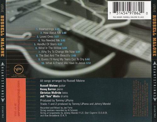 Russell Malone - Heartstrings (2001) CD Rip