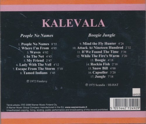 Kalevala – People No Names / Boogie Jungle (Reissue) (1972-75/2008)