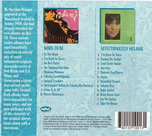 Melanie - Born to Be / Affectionately Melanie (1968-69) [2007]