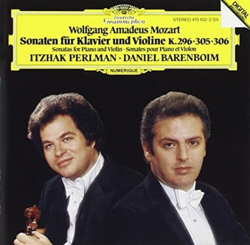 Daniel Barenboim, Itzhak Perlmanm - Mozart: Violin Sonatas KV 296, 305, & 306 (1985)