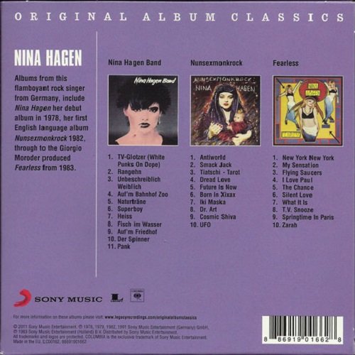 Nina Hagen - Original Album Classics (3xCD Boxset) [2011]