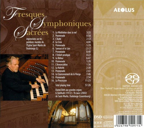 Daniel Roth - Fresques Symphoniques Sacrées (2020) [Hi-Res]