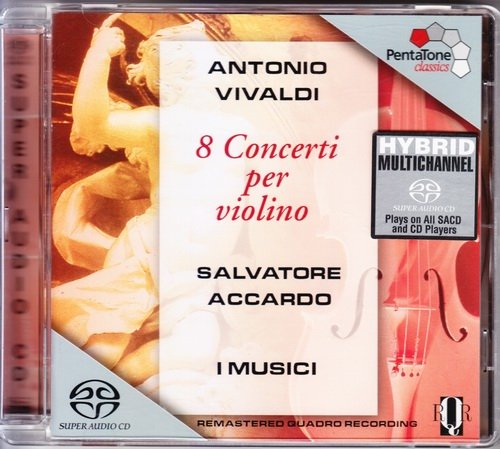 Salvatore Accardo - Antonio Vivaldi: 8 Concerti per violino (1975/2004) [SACD]