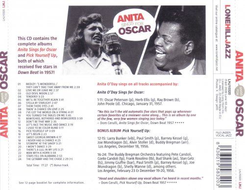 Anita O'Day – Anita Sings For Oscar (1957) FLAC
