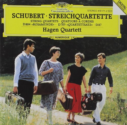 Hagen Quartett - Schubert: String Quartets Nos. 13, 10 & 12 (1986)