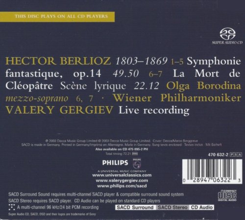Valery Gergiev - Berlioz: Symphonie Fantastique, La Mort de Cleopatre (2003) [SACD]