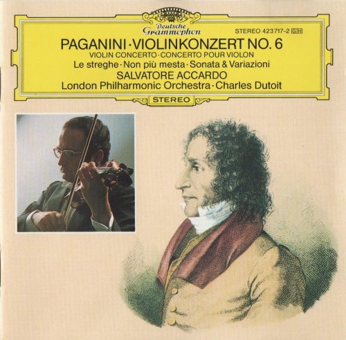 Salvatore Accardo, Charles Dutoit - Paganini: Violin  Concerto No. 6 (1988)