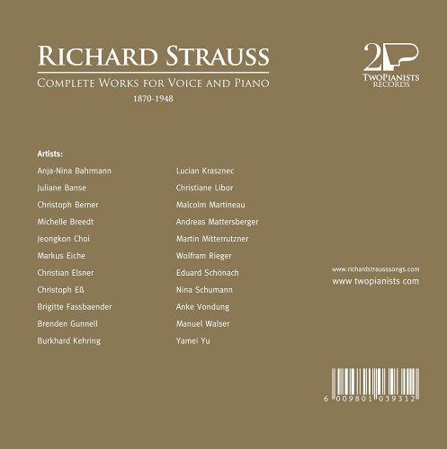 Richard Strauss: Complete Works for Voice & Piano (2014) [Hi-Res]