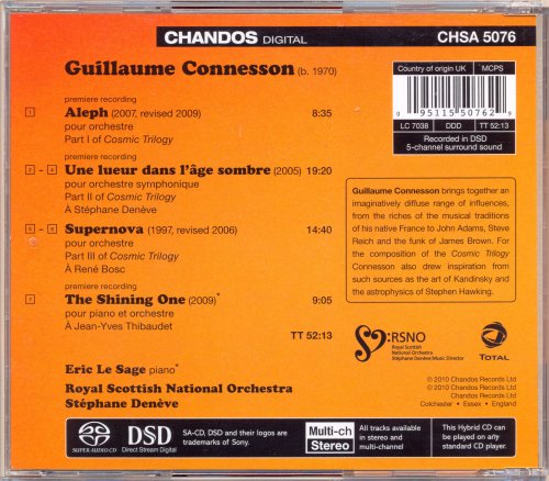 Stephane Deneve - Connesson: Cosmic Trilogy, The Shining One (2010) [SACD]
