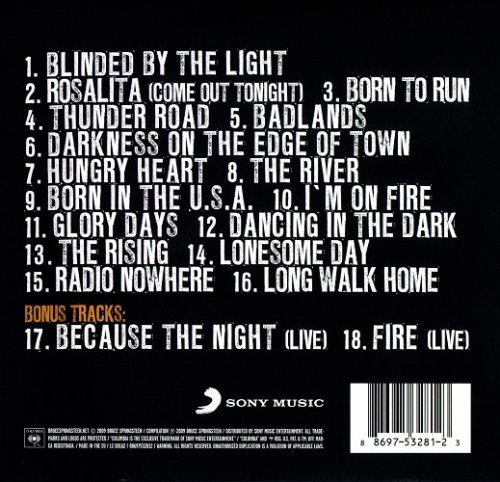 Bruce Springsteen & The E Street Band - Greatest Hits (2009) CD-Rip