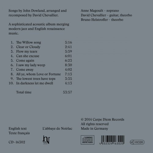 Anne Magouet, David Chevallier, Bruno Helstroffer  - Dowland: A Game of Mirrors (2014) [Hi-Res]