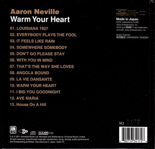 Aaron Neville - Warm Your Heart (1990) [2011]