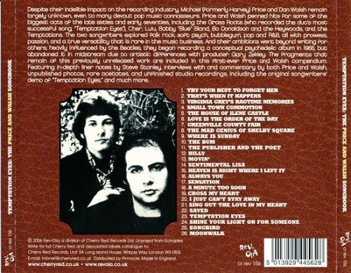 Price & Walsh - Temptation Eyes: The Price & Walsh Songbook (1966-68/2006)