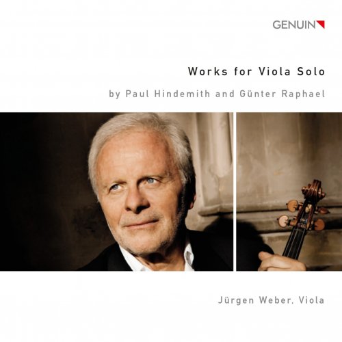 Jürgen Weber - Works for Viola Solo: Paul Hindemith And Günter Raphael (2012) [Hi-Res]
