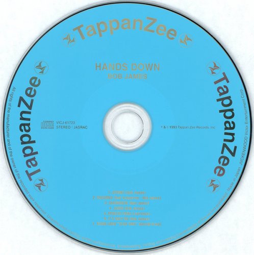 Bob James - Hands Down (1982/2015) (RE, VICJ-61723, JAPAN) [CD-Rip]
