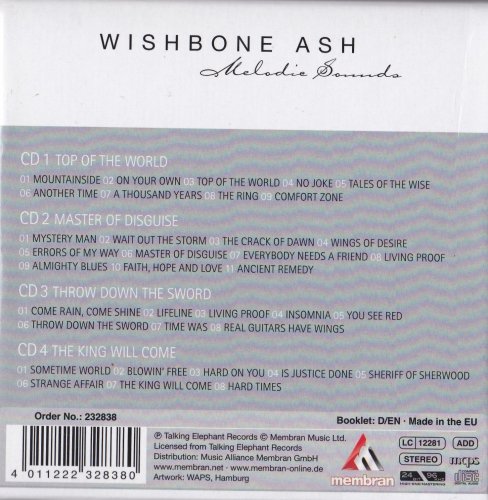 Wishbone Ash - Melodic Sounds (2009) [4CD BoxSet] CD-Rip