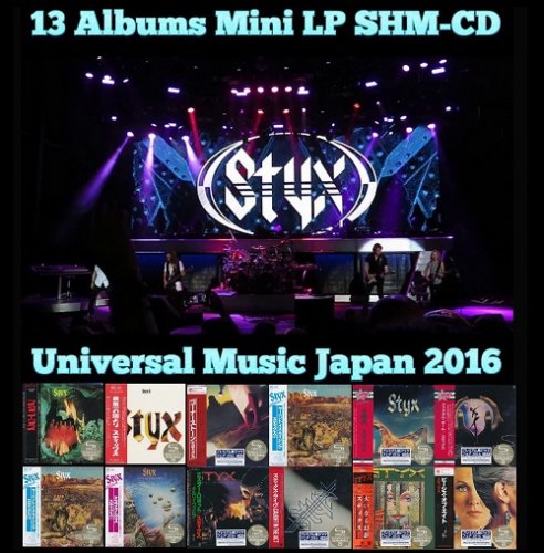 Styx - 13 Albums Mini LP SHM-CD (2016) CD-Rip