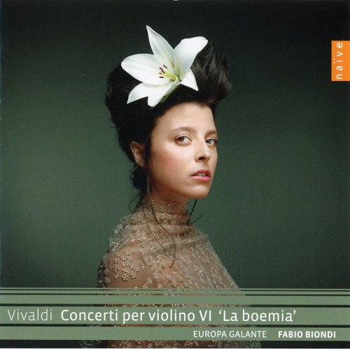 Europa Galante & Fabio Biondi - Vivaldi: Concerti per violino Vol. VI 'La Boemia' (2018) [CD-Rip]
