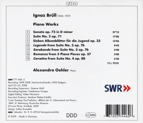 Alexandra Oehler - Brüll: Piano Works (2009)