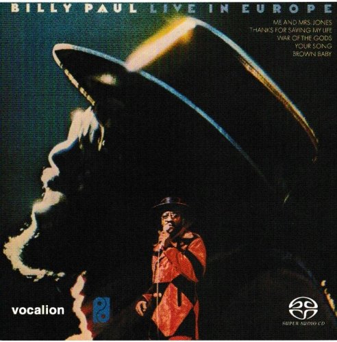 Billy Paul - Live In Europe (1974) [2018 SACD]