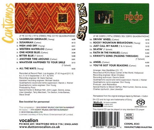 Poco - Cantamos & Seven (1974) [2018 SACD]
