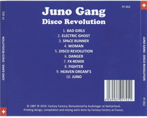 Juno Gang - Disco Revolution (1988) [2019] CD-Rip