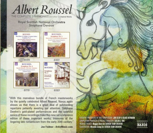 Royal Scottish National Orchestra, Stéphane Denève - Roussel: The Complete Symphonies and other Orchestral Works (2010)