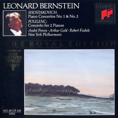 Leonard Bernstein - Shostakovich: Piano Concertos Nos. 1 & 2 / Poulenc: Concerto for Two Pianos (1993)