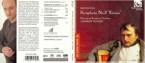 Helsingborg Symphony Orchestra, Andrew Manze - Beethoven : Symphony No. 3 'Eroica'; 12 Contretänze (2008)