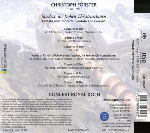 Concert Royal Köln - Jauchzt, ihr frohen Christenscharen (2020)