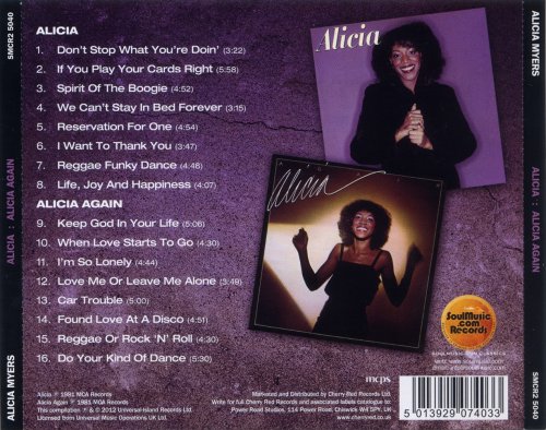 Alicia Myers - Alicia / Alicia Again (1981) [2012] CD-Rip