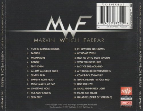 Marvin Welch & Farrar - A Thousand Conversations The Best Of Marvin Welch Farrar (1997)