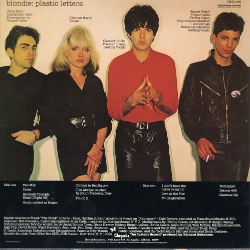 Blondie - Plastic Letters (1978) [2006] CD-Rip