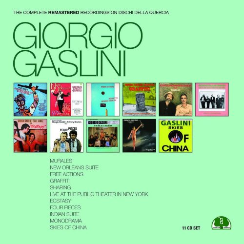 Giorgio Gaslini - The Complete Recordings on Dischi Della Quercia (2013) [11CD BoxSet]