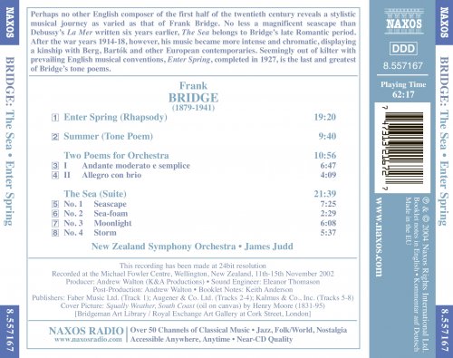 New Zealand Symphony Orchestra, James Judd - Bridge: The Sea, Enter Spring, Summer (2004) [Hi-Res]