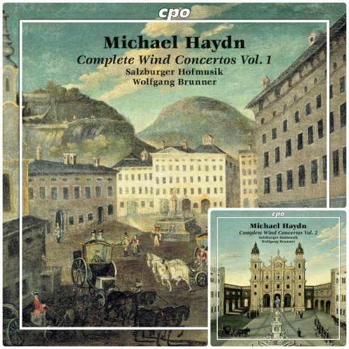Johannes Hinterholzer, Linde Brunmayr-Tutz, Norbert Salvenmoser, Franz Landlinger, Makiko Kurabayashi, Salzburger Hofmusik, Wolfgang Brunner - Michael Haydn: Complete Wind Concertos Vol. 1, 2 (2014)