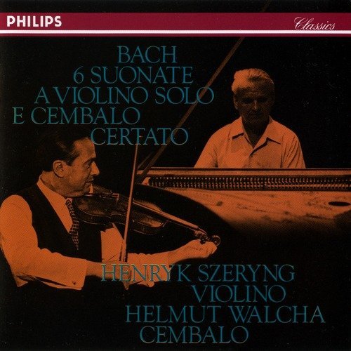 Henryk Szeryng, Helmut Walcha - J.S.Bach - The 6 Sonatas for Violin and Harpsichord (1997)