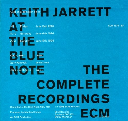 Keith Jarrett - At The Blue Note: The Complete Recordings (1994) [6 CD Box Set]