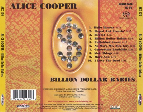 Alice Cooper – Billion Dollar Babies (2014) [SACD]
