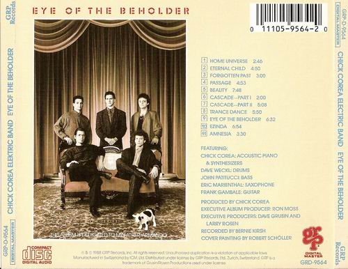 Chic Corea's Elektric Band - Eye of the Beholder (1988) CD Rip