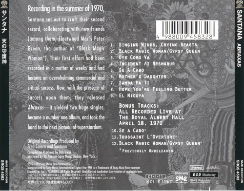 Santana - Abraxas (1970) [1998 SACD]