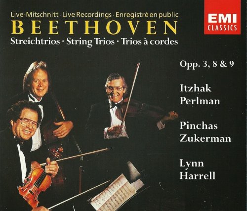Itzhak Perlman, Pinchas Zukerman, Lynn Harrell - Beethoven: String Trios (1992)