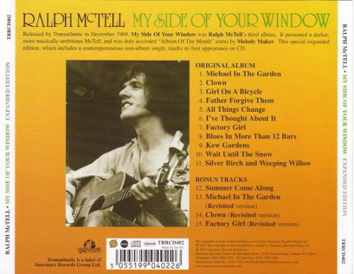 Ralph McTell - My Side of Your Window (Reissue) (1969/2007)