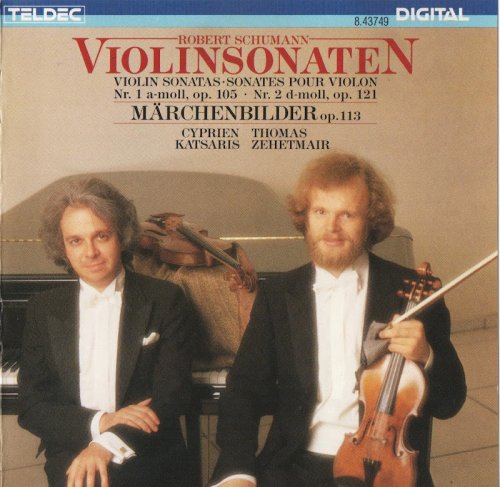 Thomas Zehetmair, Cyprien Katsaris - Schumann: Violin Sonatas Nos. 1 & 2 (1987)