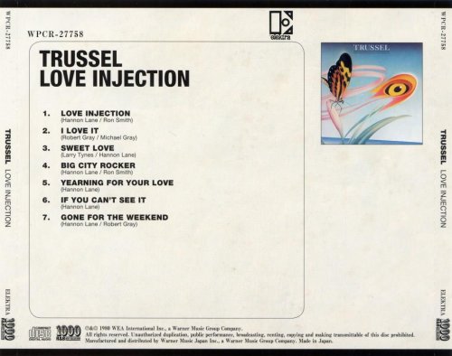 Trussel - Love Injection (1980) [2014 Atlantic 1000 R&B Best Collection]